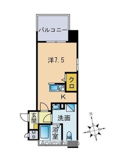 福岡県福岡市中央区大手門２丁目 赤坂駅 ワンルーム マンション 賃貸物件詳細