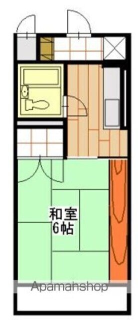 静岡県浜松市中央区富塚町 遠州病院駅 1DK アパート 賃貸物件詳細