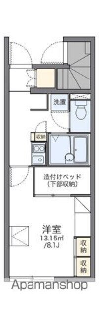和歌山県和歌山市木ノ本 中松江駅 1K アパート 賃貸物件詳細