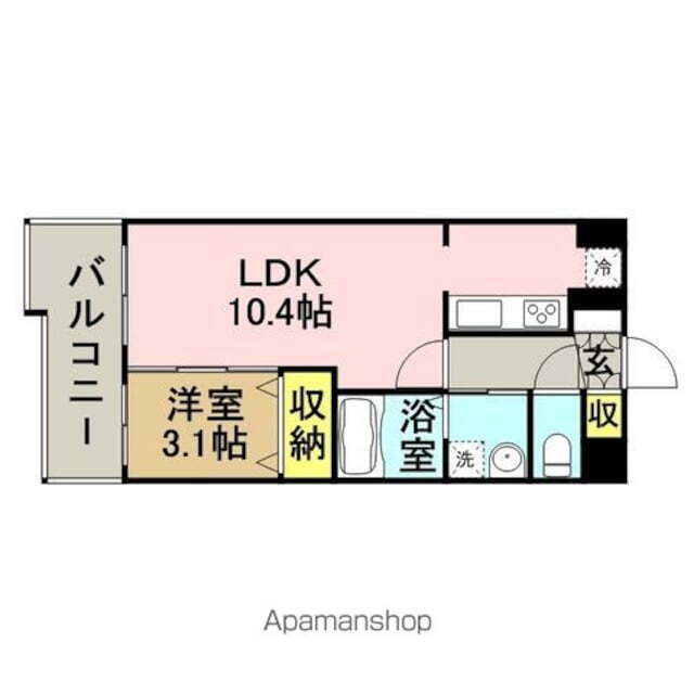 福岡県福岡市博多区吉塚６丁目 吉塚駅 1LDK マンション 賃貸物件詳細