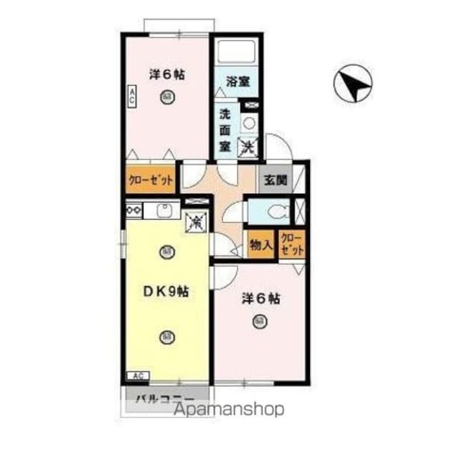 和歌山県和歌山市松江北７丁目 八幡前駅 2DK アパート 賃貸物件詳細