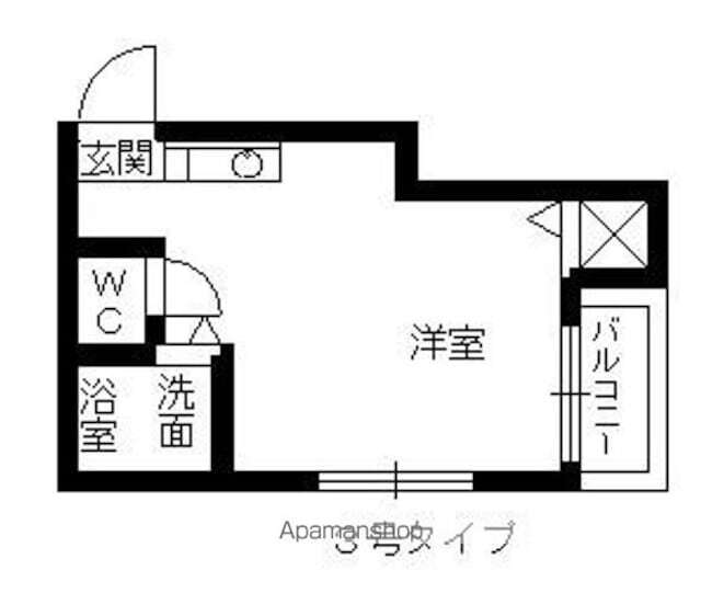 福岡県福岡市中央区清川２丁目 渡辺通駅 ワンルーム アパート 賃貸物件詳細