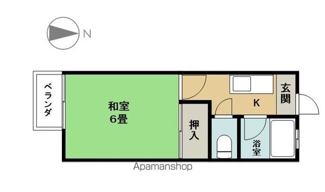 長野県長野市差出南２丁目 長野駅 1K アパート 賃貸物件詳細