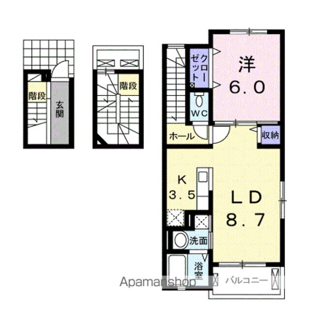 静岡県湖西市鷲津 鷲津駅 1LDK アパート 賃貸物件詳細