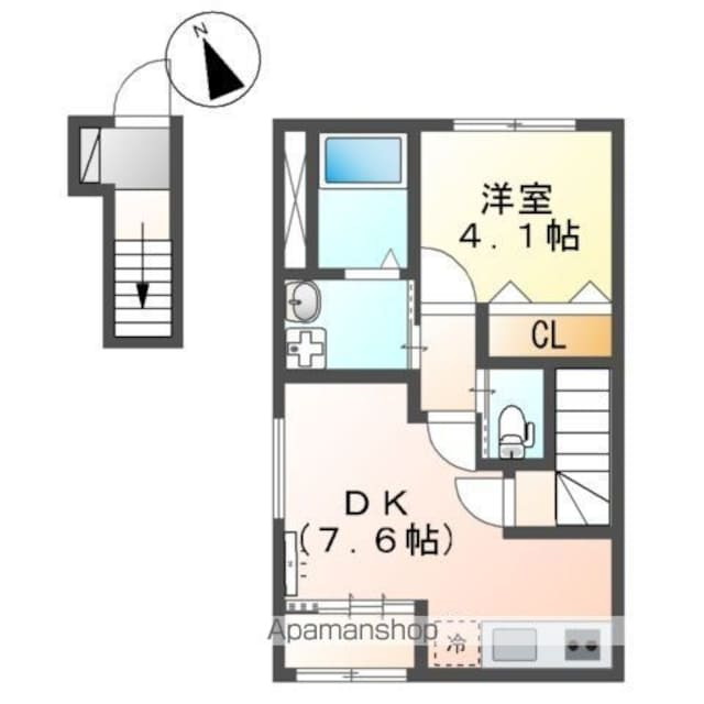 東京都西東京市田無町４丁目 田無駅 1DK アパート 賃貸物件詳細