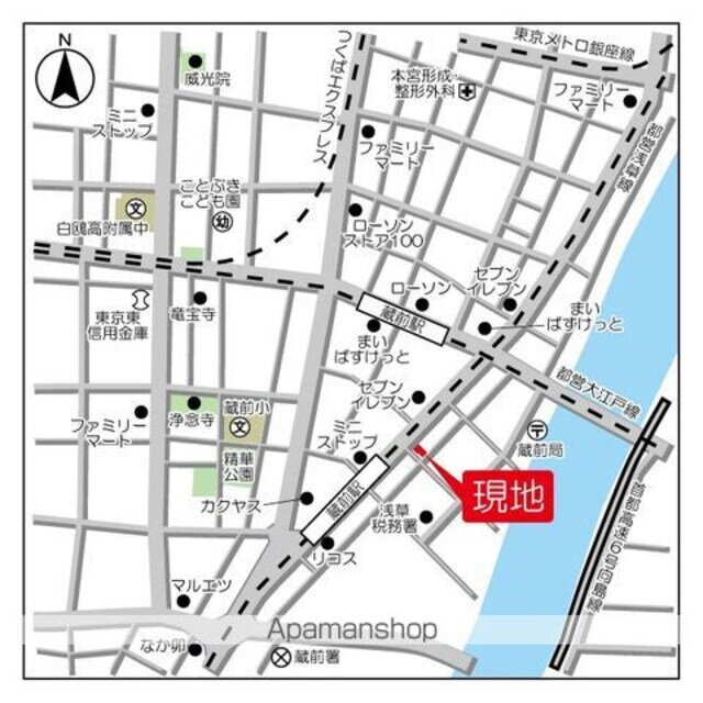東京都台東区蔵前２丁目 賃貸マンション