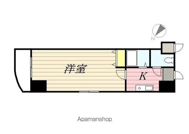 福岡県福岡市博多区神屋町 呉服町駅 1K マンション 賃貸物件詳細