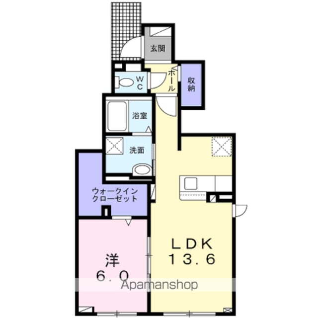 北海道旭川市六条西６丁目 旭川駅 1LDK アパート 賃貸物件詳細