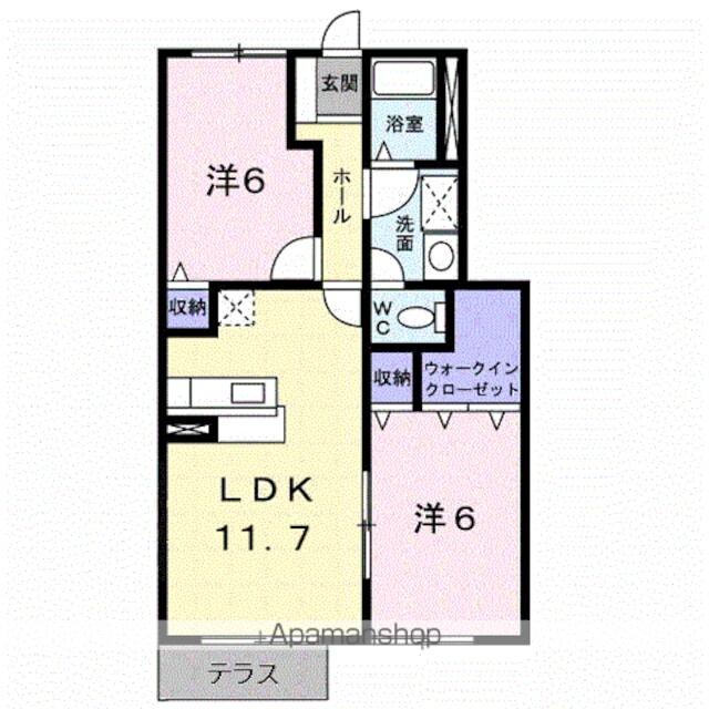香川県観音寺市出作町 観音寺駅 2LDK アパート 賃貸物件詳細
