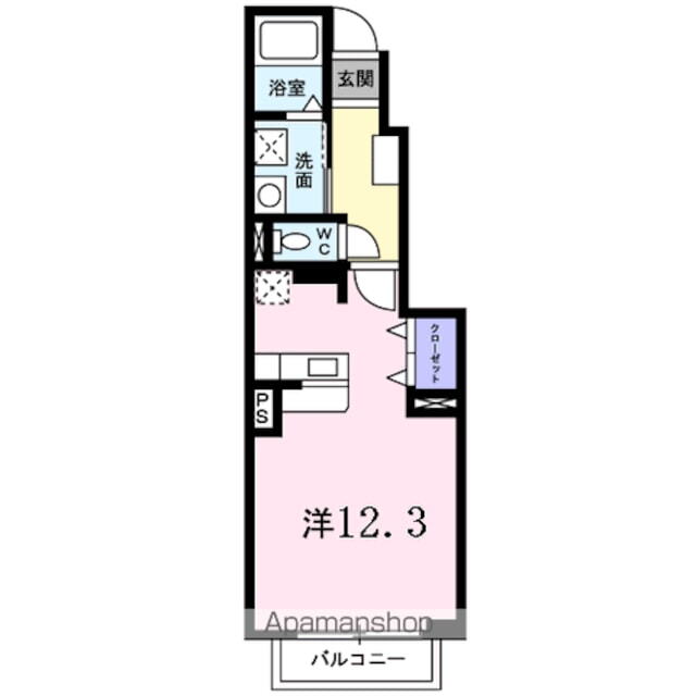 岡山県岡山市中区平井４丁目 岡山駅 ワンルーム アパート 賃貸物件詳細