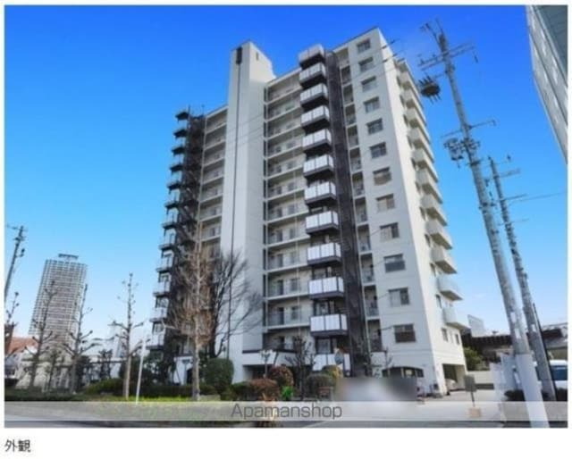 クローバーハイツ市岡 13階建