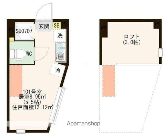 東京都北区赤羽南２丁目 赤羽駅 ワンルーム アパート 賃貸物件詳細