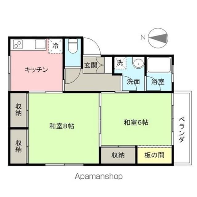 新潟県上越市南城町２丁目 南高田駅 2DK アパート 賃貸物件詳細