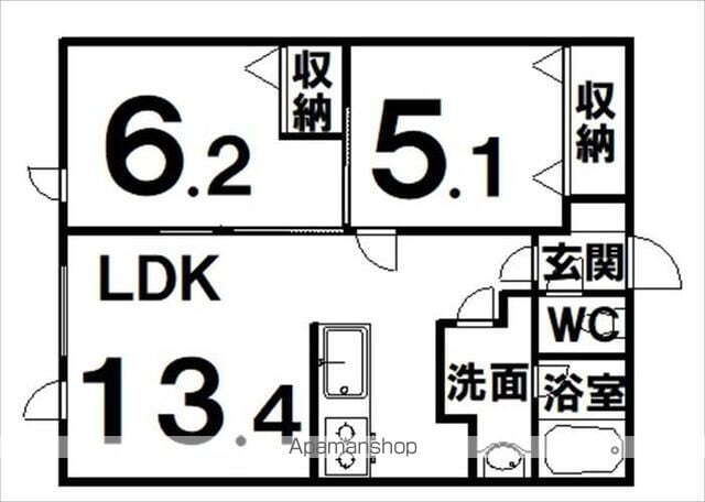 北海道帯広市東十条南６丁目 帯広駅 2LDK マンション 賃貸物件詳細