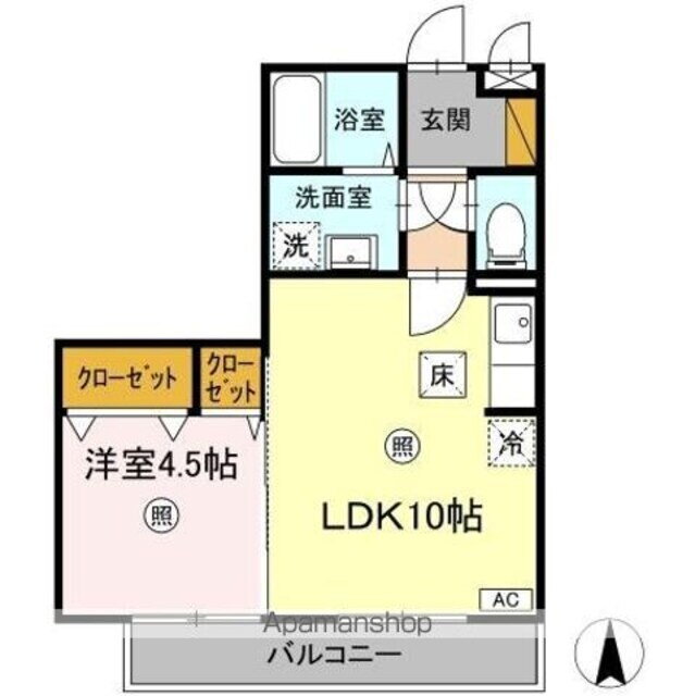 ブランコート　Ｉ 1階 1LDK 賃貸物件詳細