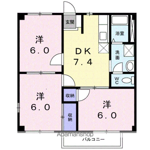 愛知県常滑市塩田町５丁目 常滑駅 3DK アパート 賃貸物件詳細