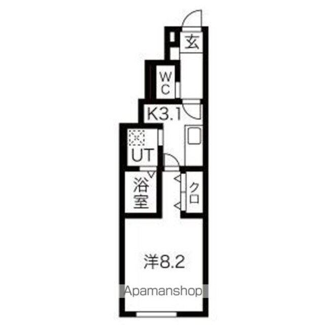 岩手県胆沢郡金ケ崎町三ケ尻荒巻横道上 六原駅 1K アパート 賃貸物件詳細