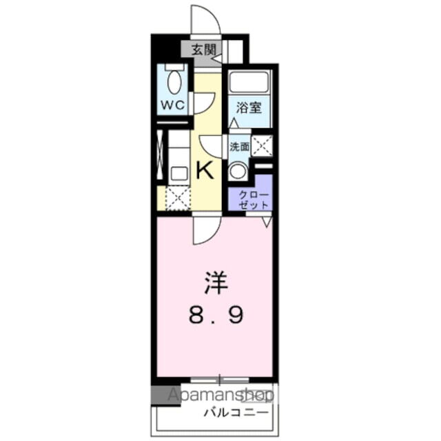 東京都昭島市中神町 中神駅 1K マンション 賃貸物件詳細