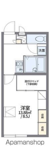 宮城県仙台市太白区土手内１丁目 長町南駅 1K アパート 賃貸物件詳細