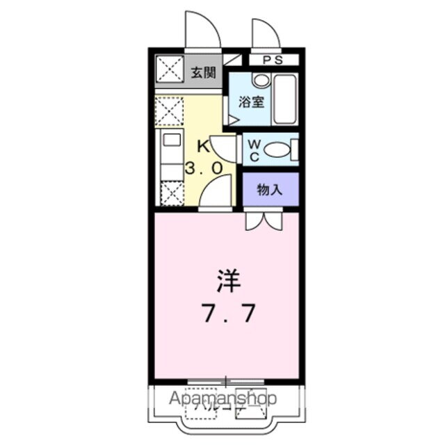 広島県呉市広塩焼１丁目 新広駅 1K マンション 賃貸物件詳細