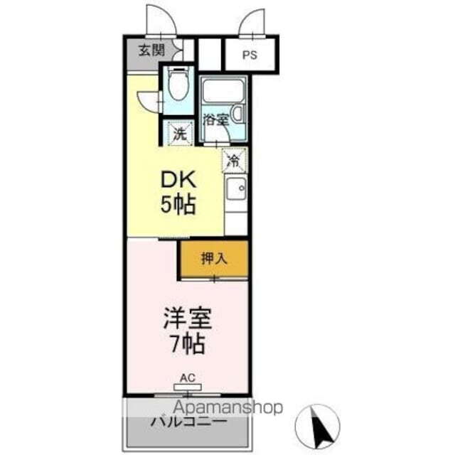 岩手県北上市成田 花巻駅 1DK マンション 賃貸物件詳細