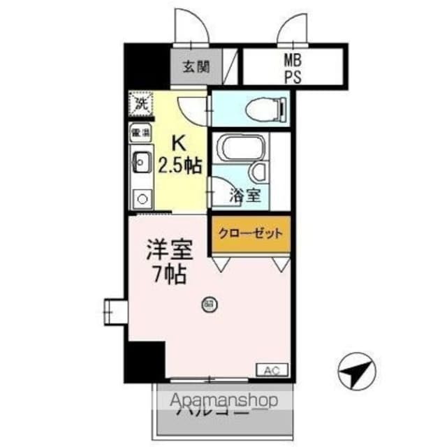 滋賀県彦根市竹ケ鼻町 南彦根駅 1K マンション 賃貸物件詳細