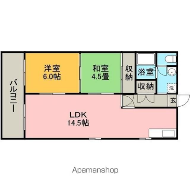 福岡県久留米市東合川２丁目 久留米大学前駅 2LDK マンション 賃貸物件詳細