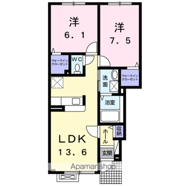 北海道函館市富岡町３丁目 五稜郭駅 2LDK アパート 賃貸物件詳細