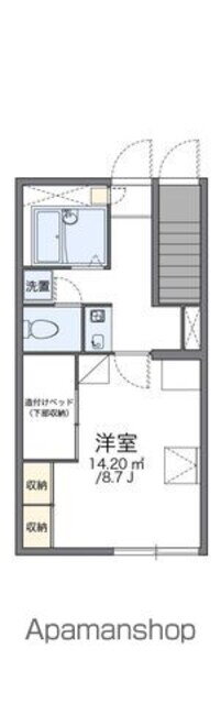 和歌山県和歌山市本脇 二里ヶ浜駅 1K アパート 賃貸物件詳細