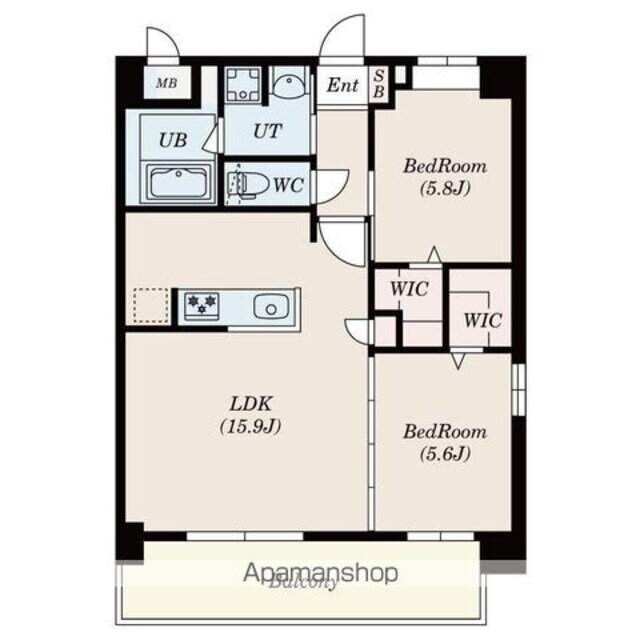 ＳーＲＥＳＩＤＥＮＣＥ半道橋ａｃｈｉｅｖｅ 3階 2LDK 賃貸物件詳細