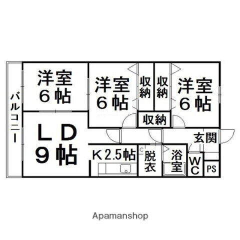 北海道北見市北進町１丁目 北見駅 3LDK マンション 賃貸物件詳細