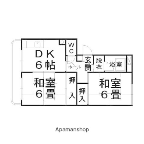 北海道北見市幸町５丁目 北見駅 2DK マンション 賃貸物件詳細