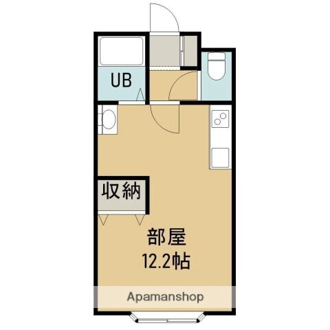 北海道函館市赤川町 ワンルーム アパート 賃貸物件詳細