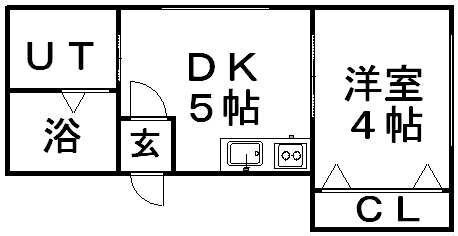 北海道札幌市南区澄川四条４丁目 澄川駅 1DK アパート 賃貸物件詳細