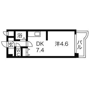 北海道札幌市豊平区中の島一条３丁目 中の島駅 1DK マンション 賃貸物件詳細