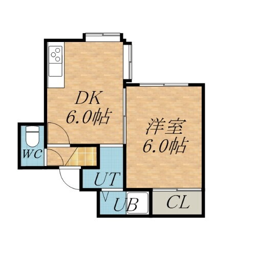 北海道札幌市白石区栄通１６丁目 南郷１８丁目駅 1DK アパート 賃貸物件詳細