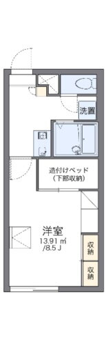 レオパレスソレイユ伏見 2階 1K 賃貸物件詳細