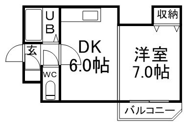 北海道札幌市白石区本通１１丁目南 南郷１３丁目駅 1DK マンション 賃貸物件詳細