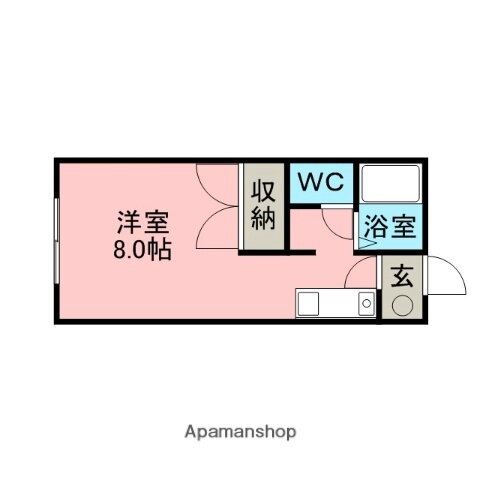 北海道室蘭市水元町 ワンルーム アパート 賃貸物件詳細