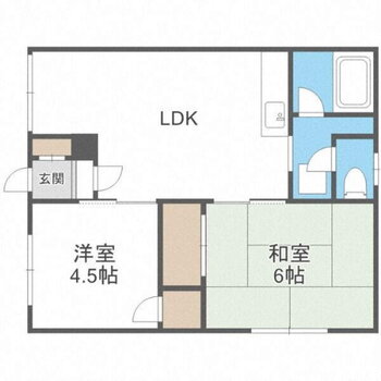 北海道札幌市東区北二十三条東10丁目 元町駅 2DK アパート 賃貸物件詳細