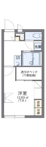 レオパレスエスポワール　Ⅱ 2階 1K 賃貸物件詳細