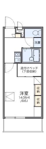 宮城県仙台市宮城野区新田４丁目 小鶴新田駅 1K マンション 賃貸物件詳細