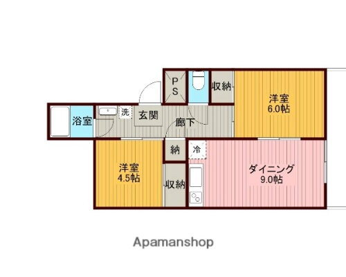 秋田県大仙市大花町 大曲駅 3K マンション 賃貸物件詳細