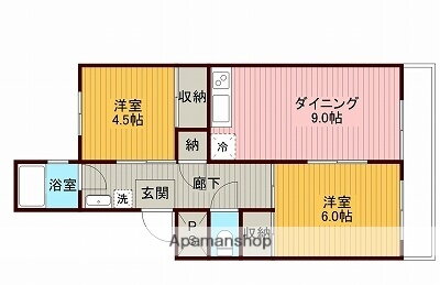 秋田県大仙市大花町 大曲駅 2LDK マンション 賃貸物件詳細