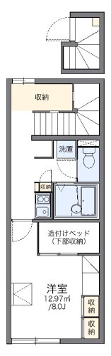 秋田県秋田市寺内後城 秋田駅 1K アパート 賃貸物件詳細