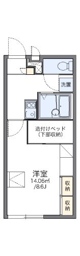 茨城県水戸市中丸町 赤塚駅 1K アパート 賃貸物件詳細