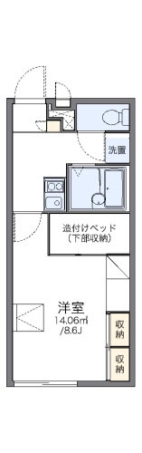 茨城県水戸市河和田町 水戸駅 1K アパート 賃貸物件詳細