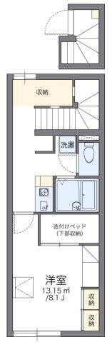 群馬県前橋市上新田町 前橋駅 1K アパート 賃貸物件詳細