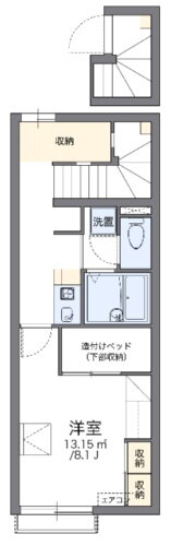 レオパレスシンフォニー 2階 1K 賃貸物件詳細