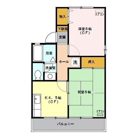 埼玉県さいたま市緑区大字中尾 東浦和駅 2DK アパート 賃貸物件詳細